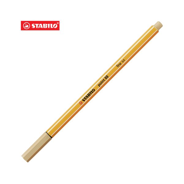 Liner STABILO point 88 svetlookrový 