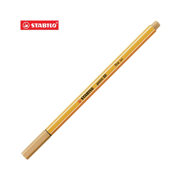 Liner STABILO point 88 tmavý oker 