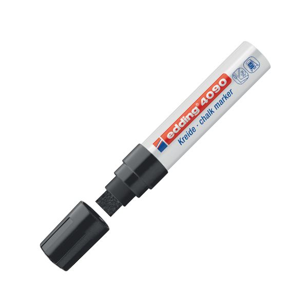 Kriedový popisovač edding 4090 čierny