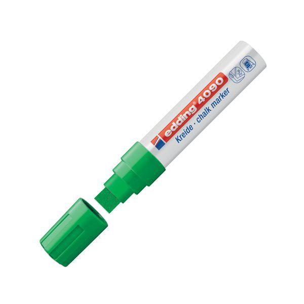 Kriedový popisovač edding 4090 zelený