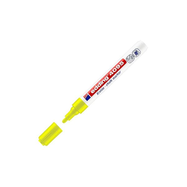Kriedový popisovač edding 4095 neónovožltý