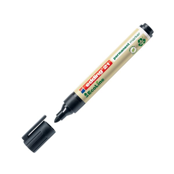 Permanentný popisovač edding 21 čierny 