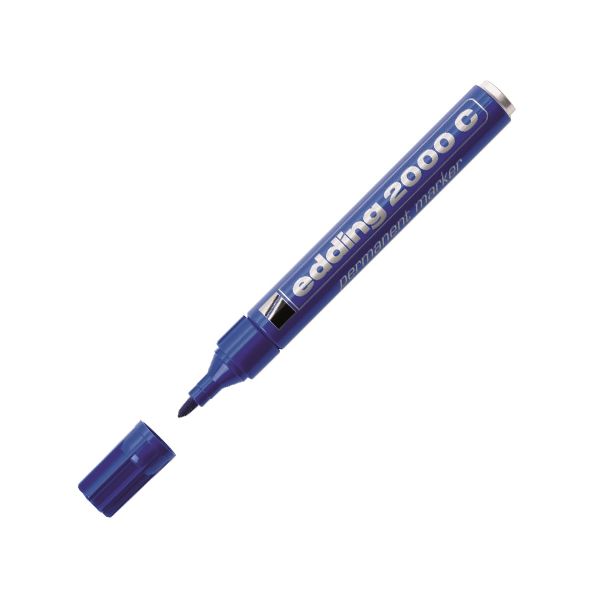 Permanentný popisovač edding 2000C modrý 