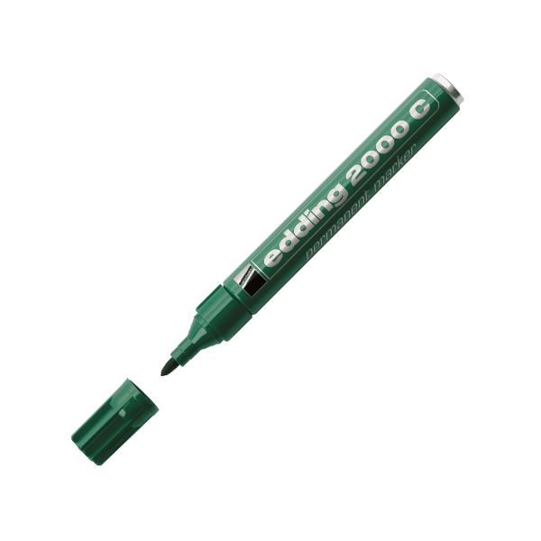 Permanentný popisovač edding 2000C zelený 