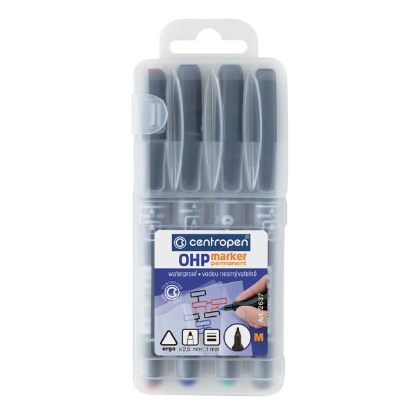 Sada popisovačov OHP Centropen 2637 M/4S 