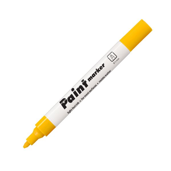 Popisovač lakový CENTROPEN 9100 - žltý