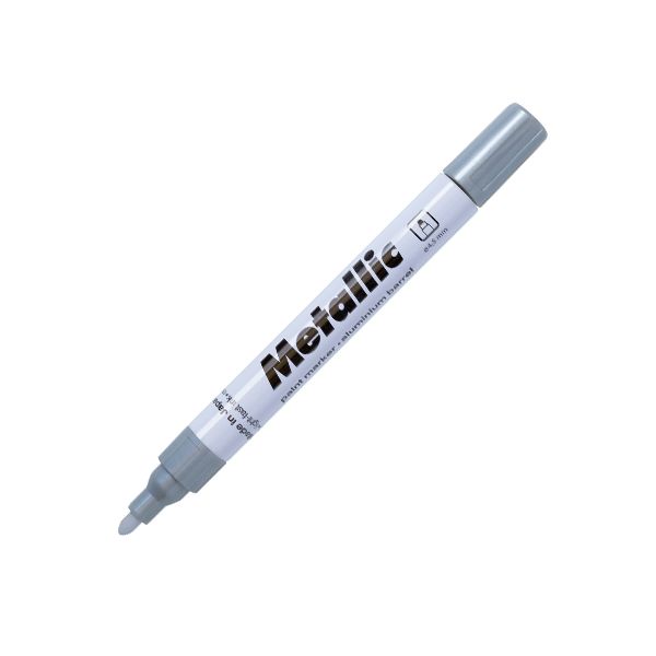 Popisovač lakový CENTROPEN 9210 Metallic - strieborný