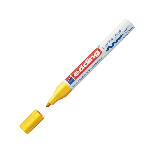 Lakový popisovač edding 750 žltý 