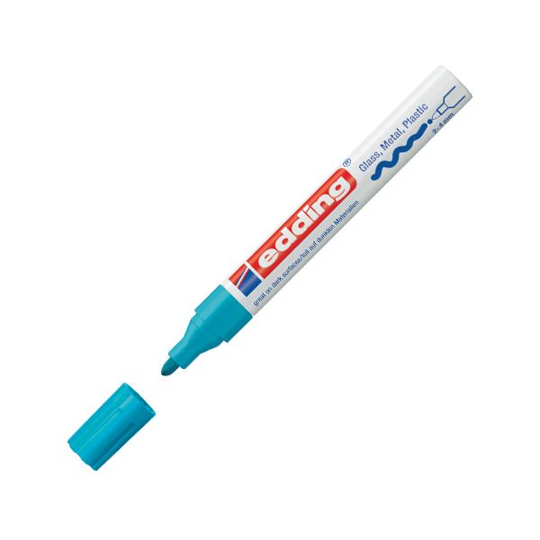 Lakový popisovač edding 750 svetlomodrý 