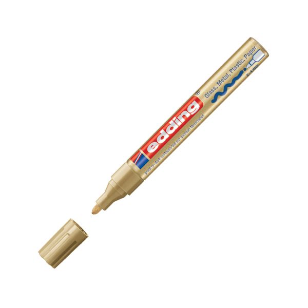 Lakový popisovač edding 750 zlatý 