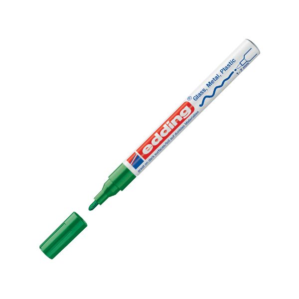 Lakový popisovač edding 751 zelený 