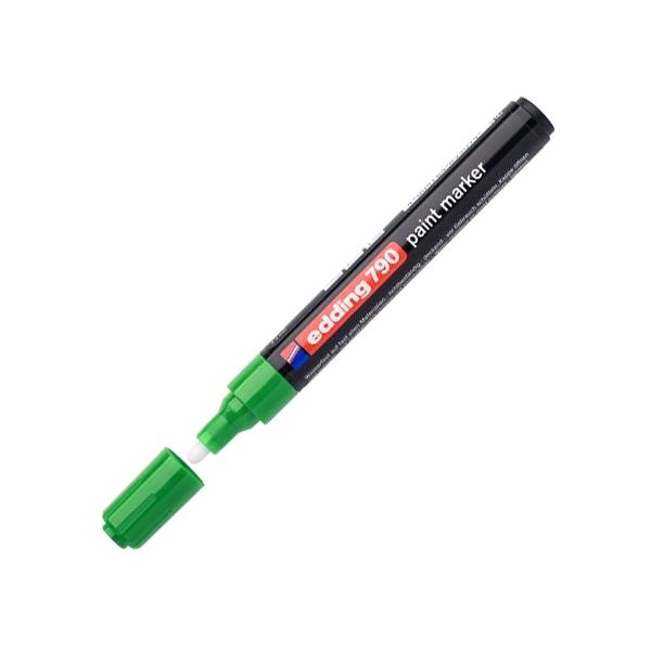 Lakový popisovač, 2-3 mm, EDDING "790", zelený