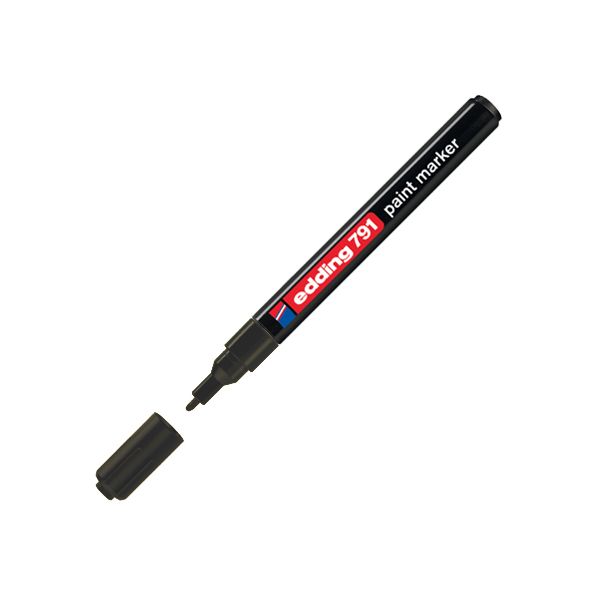 Lakový popisovač "791", čierny