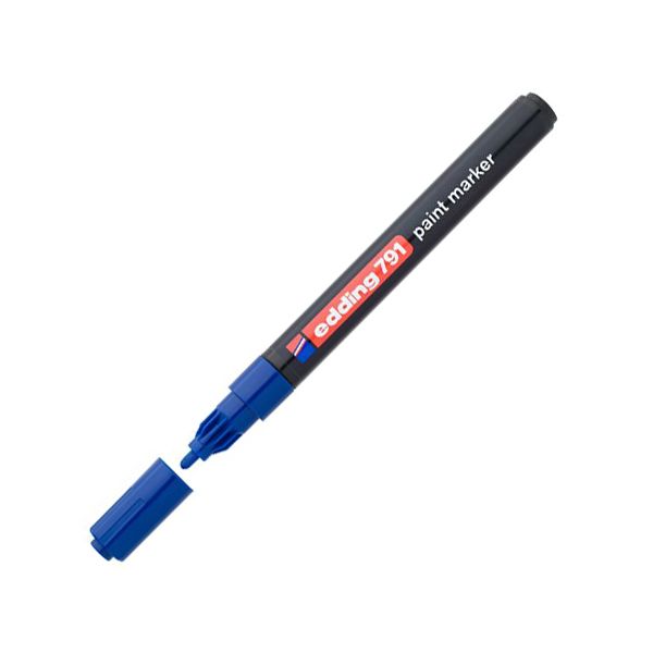 Lakový popisovač "791", modrý
