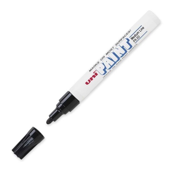 Lakový popisovač uni PAINT PX-20 čierny 