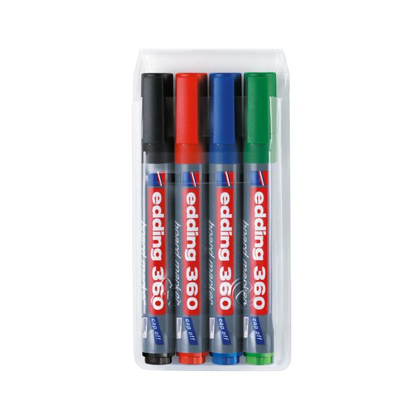 Sada popisovačov na tabule edding 360/4S 