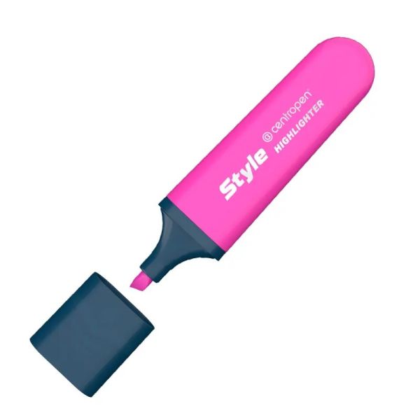 Zvýrazňovač Centropen STYLE ružový 