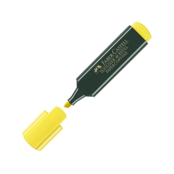 Zvýrazňovač Faber-Castell 1548 Textliner - žltý