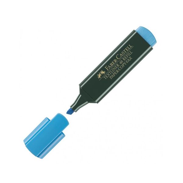Zvýrazňovač Faber-Castell 1548 Textliner - modrý