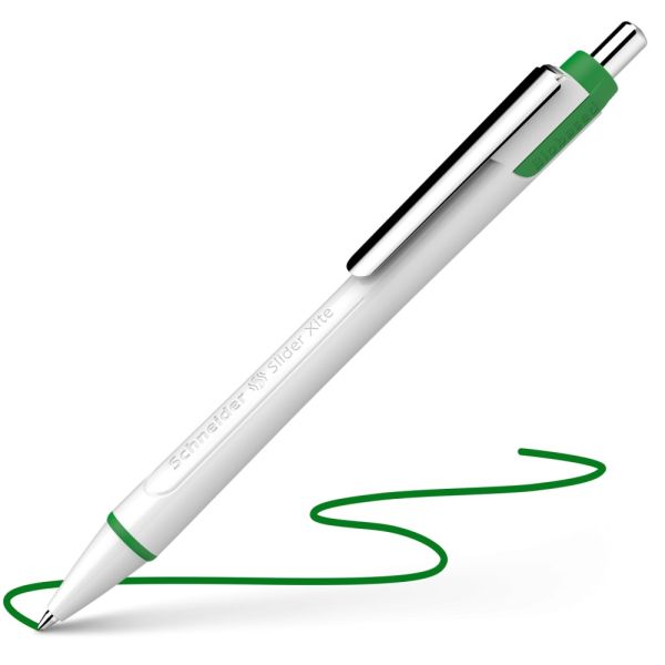 Guľôčkové pero Slider Xite zelené 