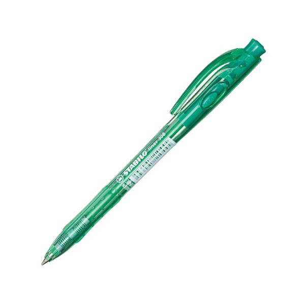 Guľôčkové pero STABILO Liner 308 zelené