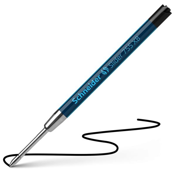 Náhradná náplň do guľôčkového pera Schneider Slider 755 XB čierna 