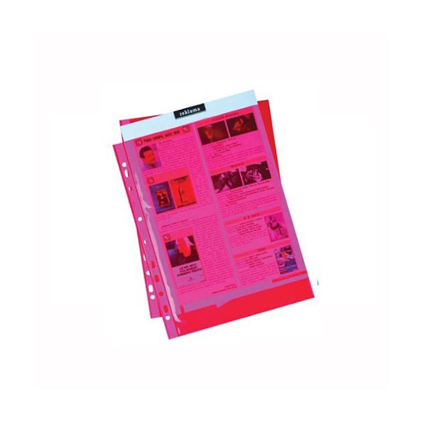 Euroobal Herlitz A4 lesklý 50mic červený