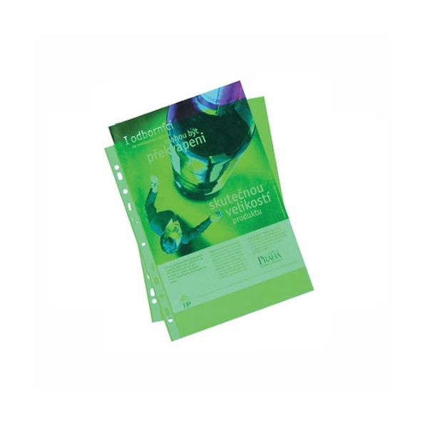 Euroobal Herlitz A4 lesklý 50mic zelený