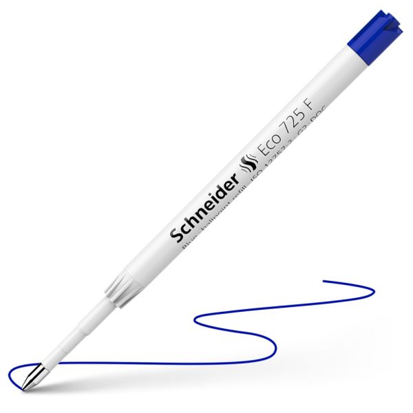 Náhradná náplň do guľôčkového pera Eco 725 F modrá 