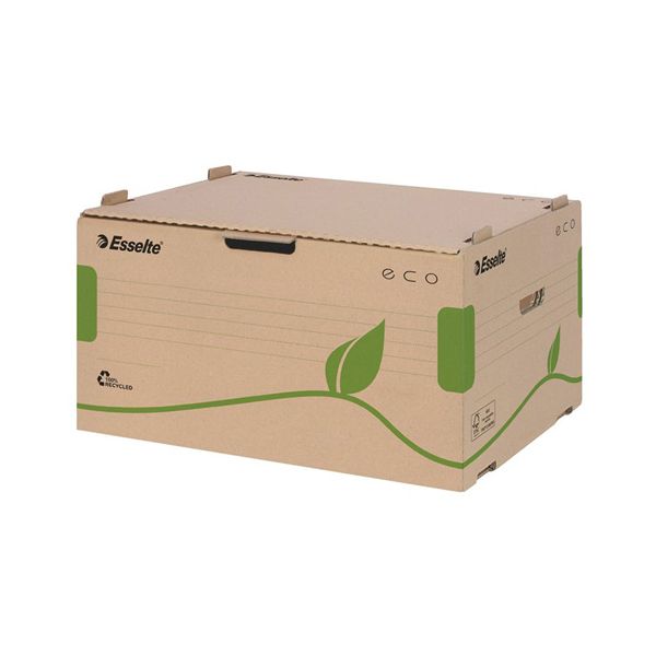 Archívna krabica s predným otváraním Esselte ECO hnedá 340x259x439 mm 