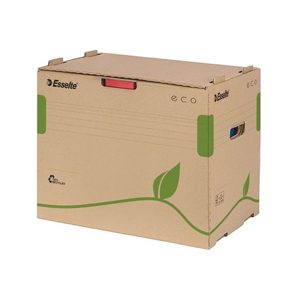 Archívna krabica na zakladače Esselte ECO hnedá 305x343x427 mm 