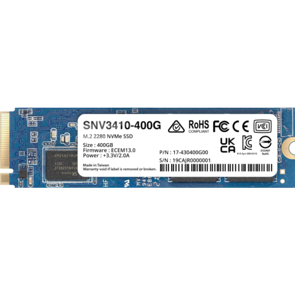 Synológia SNV3410/400GB/SSD/M.2 NVMe/5R SNV3410-400G