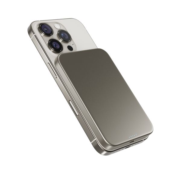 Epico Qi2 5000mAh Alu Mag+ PowerBanka EM51-titán 9915112100086