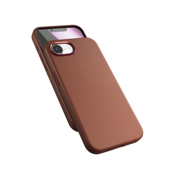 Epico Mag+ kožený kryt iPhone 16e/17e hnedá 93610131700001