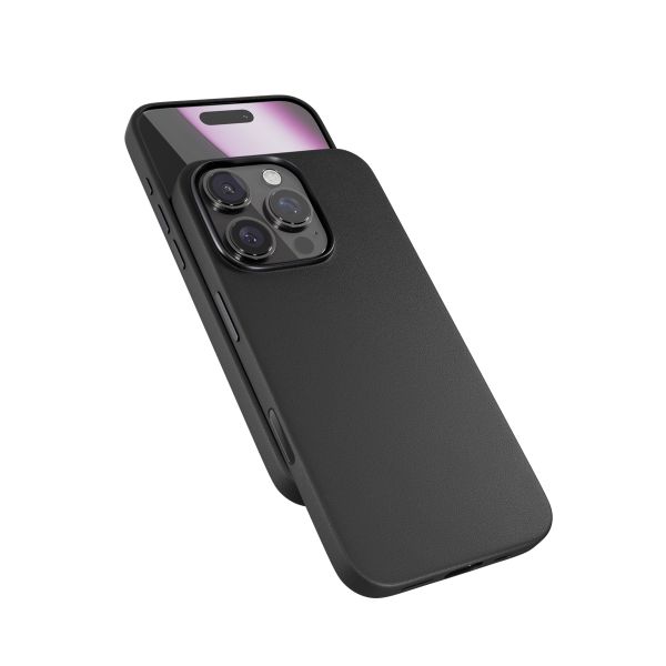Epico Mag+ kožený kryt iPhone 16 Pro - čierna 91010131300001