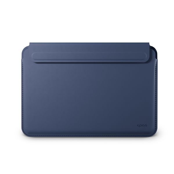 Epico Leather Sleeve MacBook Pro 13,3"/Air 13,6" - tmavo modrá 9911141300032