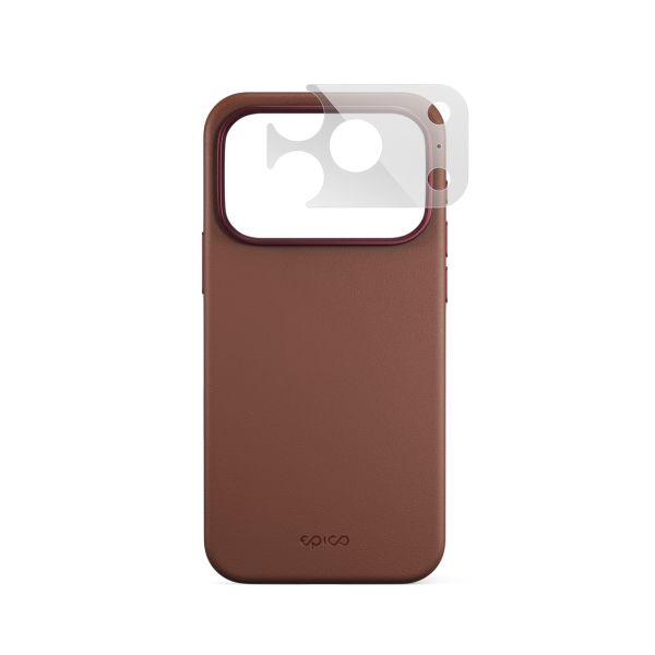 Epico Leather Mag+ Case iPhone 17 Pro/18 Pro hnedá