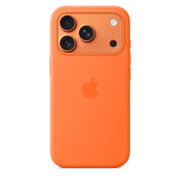 iPhone 17 Pre Silicone Case with MS – Orange MGFE4ZM/A