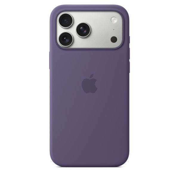 iPhone 17 Pre Max Silicone Case with MS – Purple Fog MGFN4ZM/A