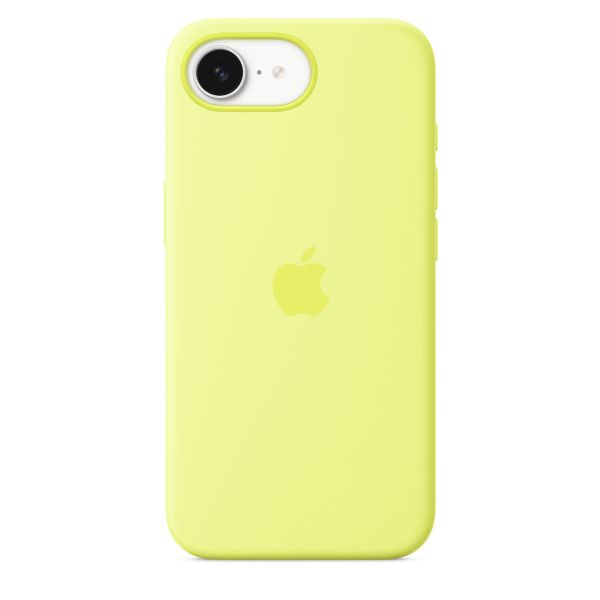 iPhone 16e Silicone Case – Neon Yellow MGYW4ZM/A