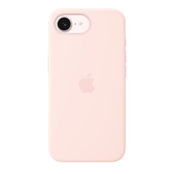 iPhone 17e Silicone Case with MagSafe – Soft Pink MHWJ4ZM/A