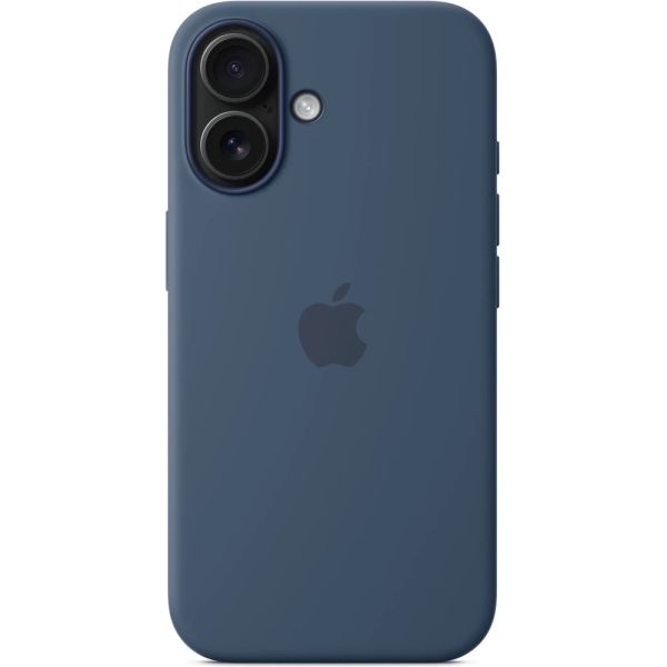 iPhone 16 Plus Silicone Case with MS - Denim MYYA3ZM/A