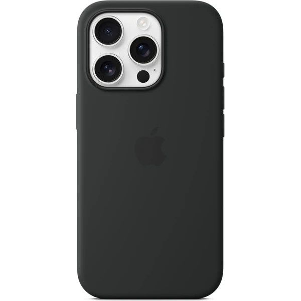 iPhone 16 Pre Max Silicone Case with MS - Black MYYT3ZM/A