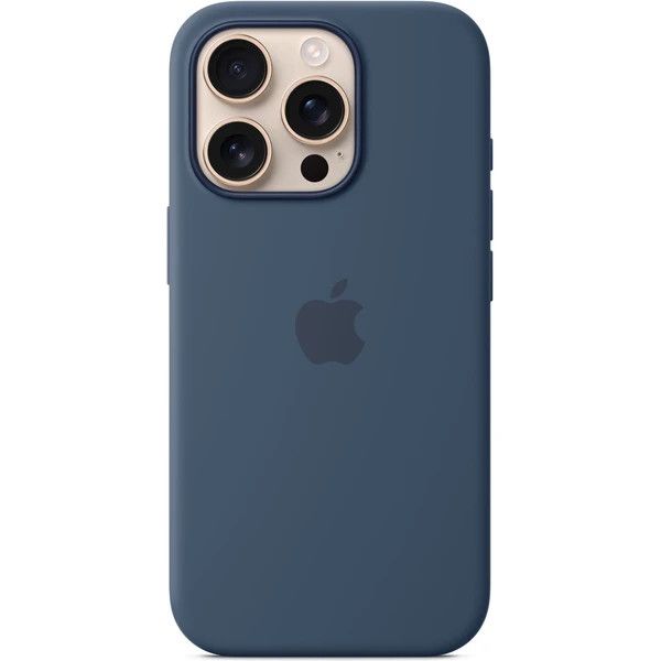 iPhone 16 Pre Max Silicone Case with MS - Denim MYYU3ZM/A