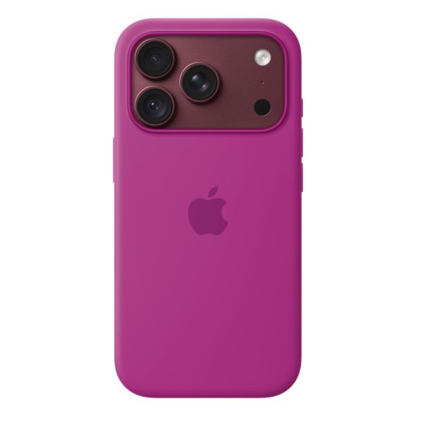 iPhone 18 Pre Silicone Case with MS - Magenta