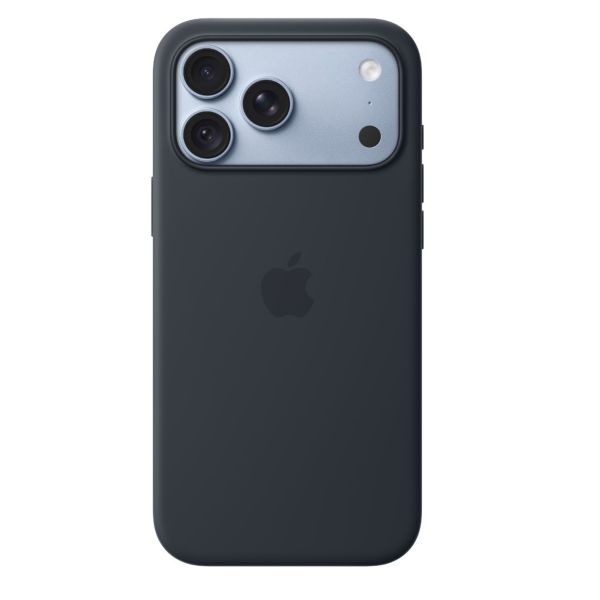 iPhone 18 Pre Max Silicone Case with MS - N.Blue