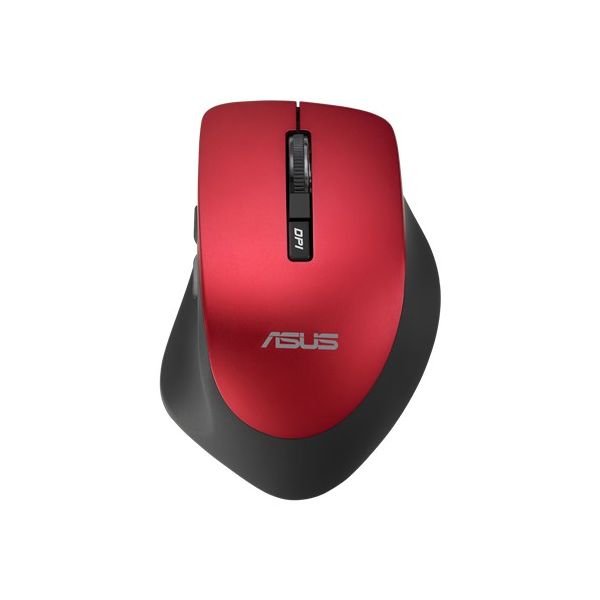 ASUS WT425/Ergonomická/Optická/Bezdrôtová USB/Červená 90XB0280-BMU030