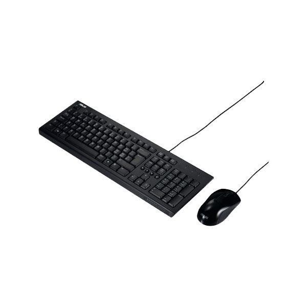 ASUS U2000 Keyboard + Mouse Set SK/SK (BK) 90-XB1000KM001R0-
