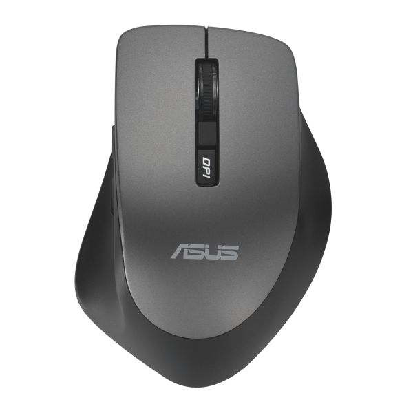 ASUS WT425/Ergonomická/Optická/Pre pravákov/1 600 DPI/Bezdrôtové USB/Šedá 90XB0280-BMU0H0