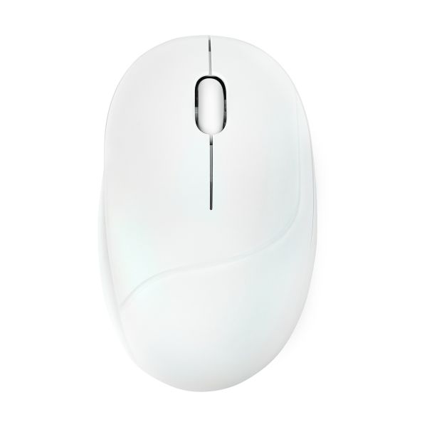 ASUS Fragrance Mouse MD101/Ergonomická/Optická/2 400 DPI/USB+BT/Biela 90XB08U0-BMU000